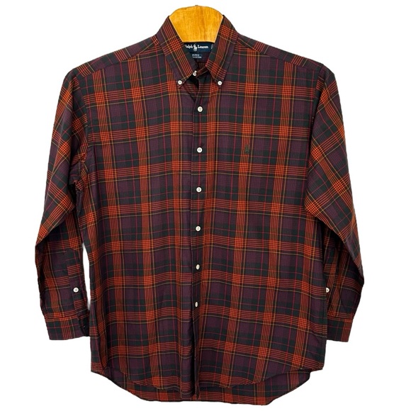 Ralph Lauren Other - Ralph Lauren Men’s Blake Long Sleeve Plaid Button Down Shirt ‎ Sz L